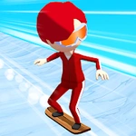 Snow Racing: Winter Aqua Park