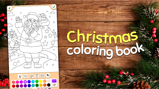 Baixar e jogar Páginas para colorir Natal no PC com MuMu Player