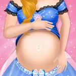 Princess caring baby shower