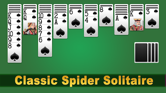 Play The Entertaining Spider Solitaire Classic Game on PC