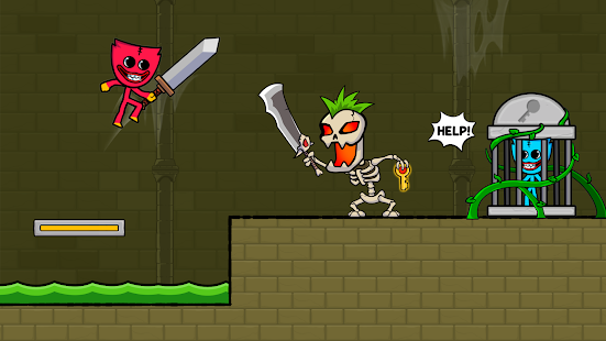 Red Stickman: Fighting Stick  Play Now Online for Free 