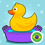 Jogos do bebê, educativos. 2-4