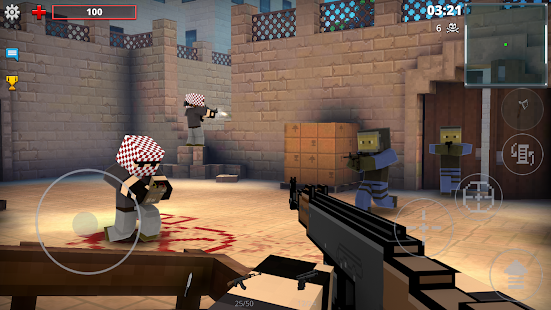 Baixar e jogar Pixel Strike 3D - FPS Gun Game no PC com MuMu Player