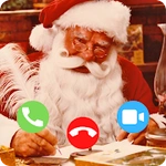 Calling SANTA CLAUS Simulated Fake Video Call App