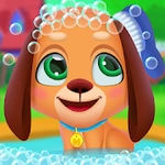 女の子のための子犬のケアゲーム