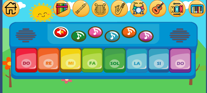 Baixar & Jogar Piano Crianças Música Canções no PC & Mac (Emulador)