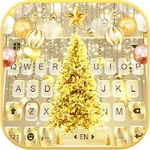 Gold Christmas 主題鍵盤