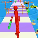 Big Long Neck Stack 3D