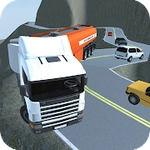 Cargo Truck Mountain Traffic