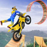 本物のモトスタント：バイクゲーム