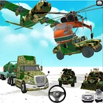 US Army Helicopter Games Truck