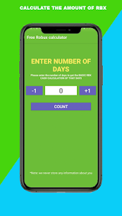 RBX - free Daily Robux calculator for Android - Download