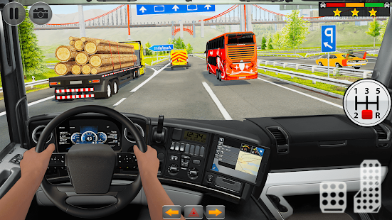 tractor trailer driving games