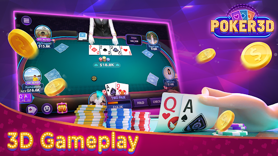 lucky is more than Away Download and play Poker 3D ZingPlay Texas Holdem on PC with MuMu Player