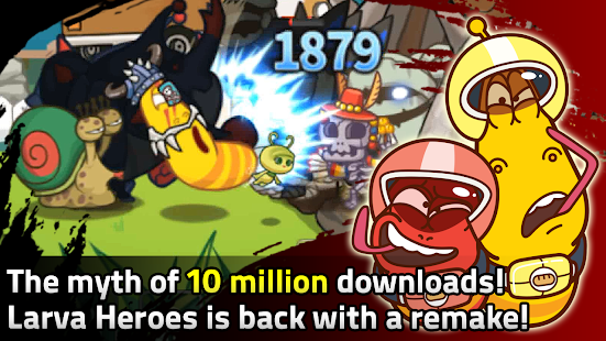 Download and play Larva Heroes : Remake on PC with MuMu Player
