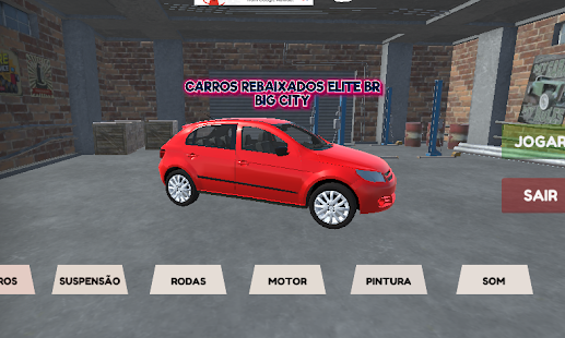 Jogo de Carro Brasileiro Rebaixado para Android - Gol Modificado com Som 