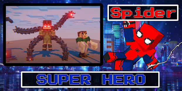 minecraft spider man map