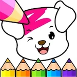 Baixar e jogar Bini Jogo de desenhar! Jogos colorir para crianças no PC com  MuMu Player