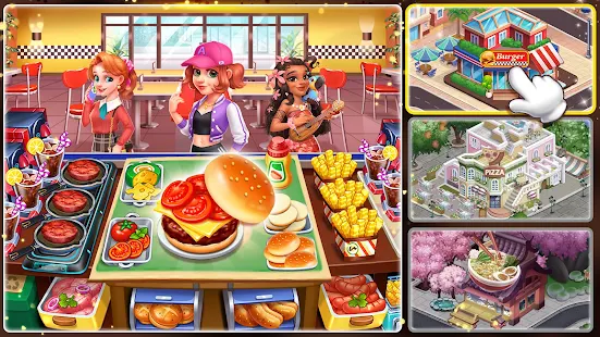 Baixar e jogar Cooking Crush: Jogos de cozinhar no PC com MuMu Player