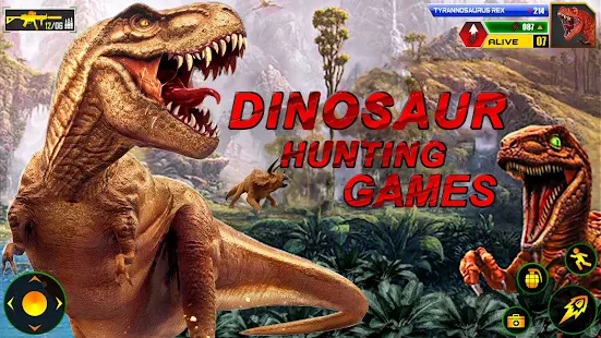 Baixar e jogar Real Dino Hunter: Dino Game 3d no PC com MuMu Player