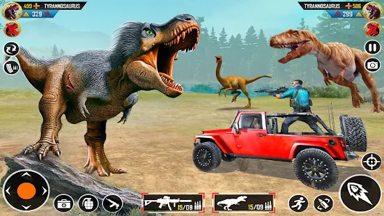 Baixar e jogar Real Dino Hunter: Dino Game 3d no PC com MuMu Player