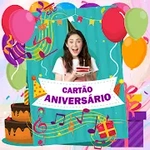 Cartões aniversário com música