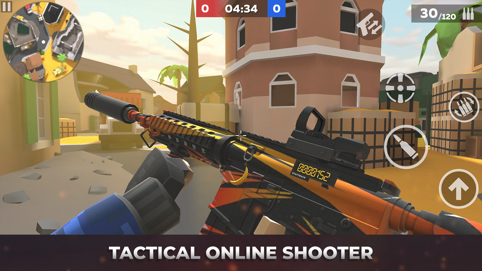 Download and play POLYWAR FPS online shooter on PC with MuMu Player
