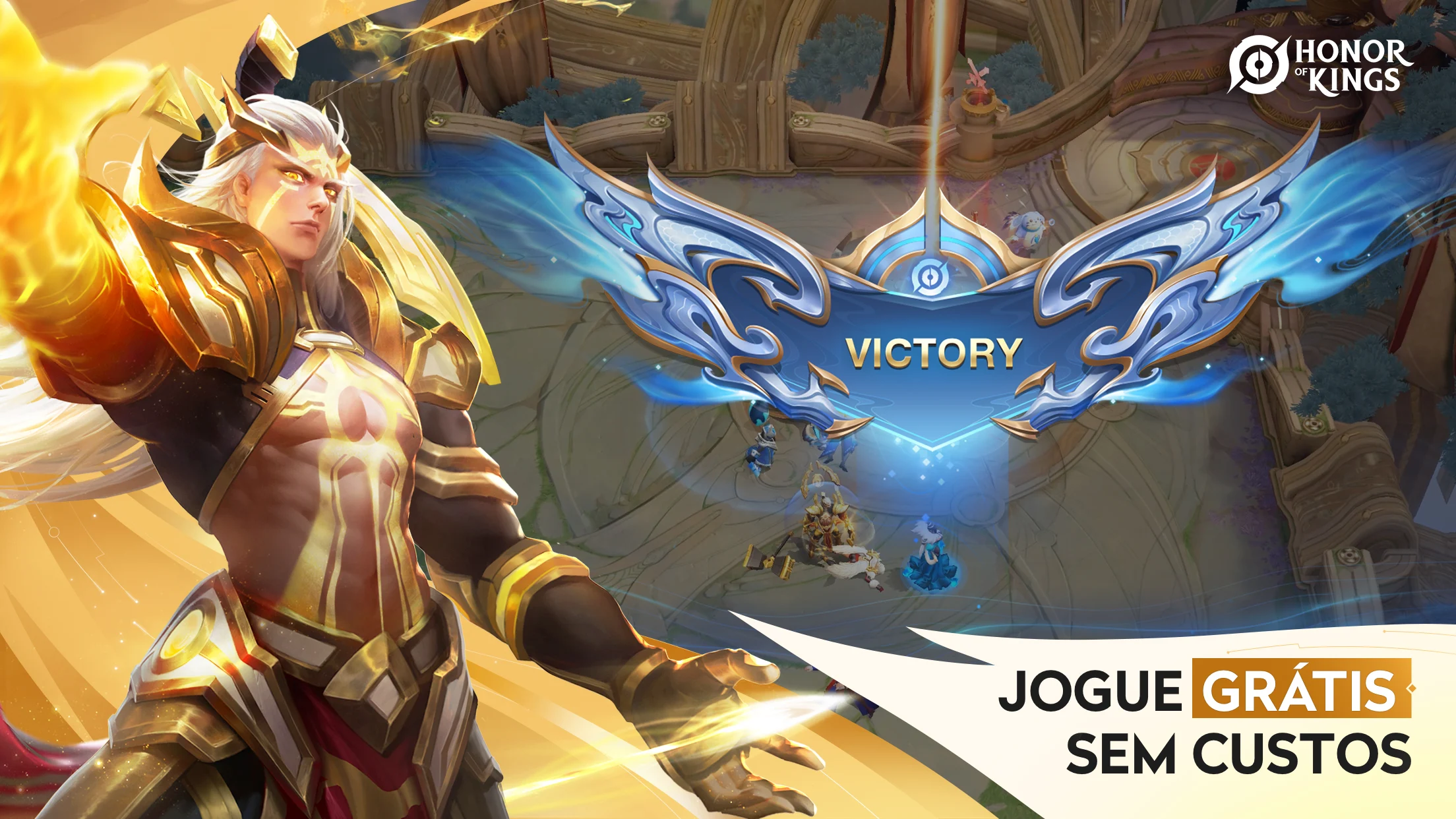 Jogo Honor of Kings já está disponível no Brasil, totalmente em