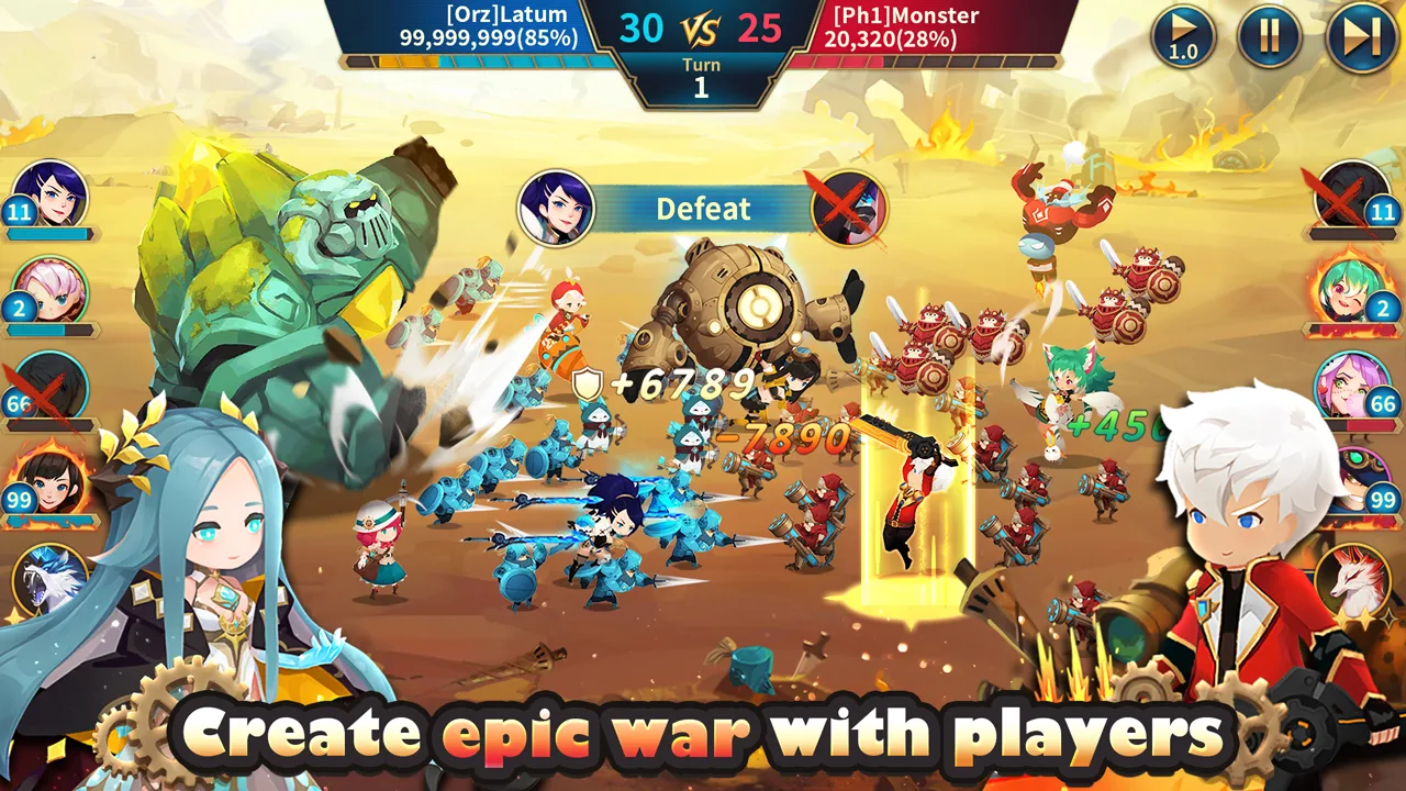 Download and play Giant Monster War on PC & Mac with MuMu Player (Emulator)