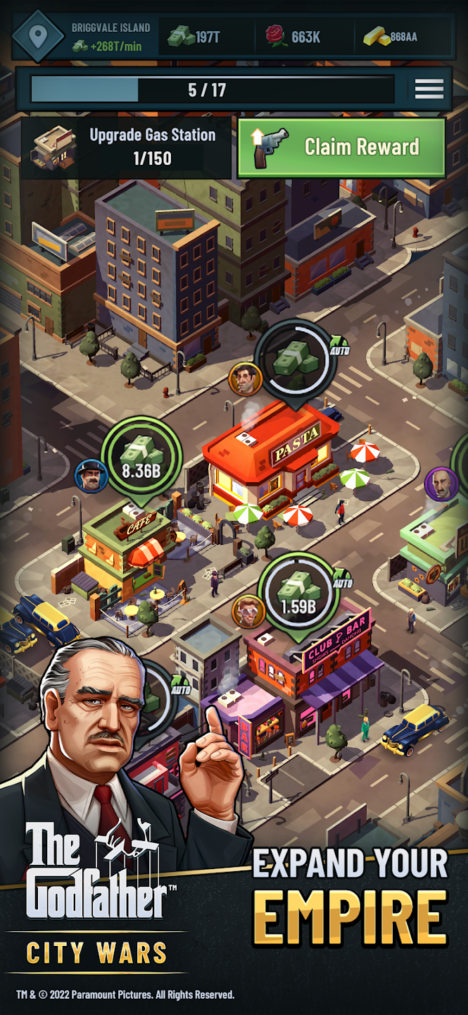 Скачаете и играйте в The Godfather: City Wars на ПК с помощью MuMu Player