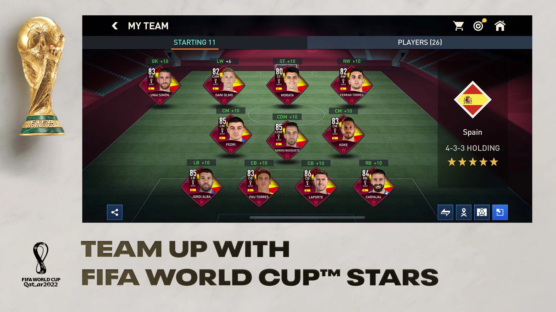 Download and play FIFA Mobile: FIFA World Cup™ on PC with MuMu Player